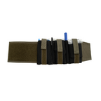 Refuge Medical Ankle First Aid Kit - Ranger Green (open, laid out)