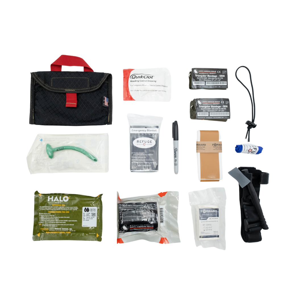 Refuge Medical FAT FAK First Aid Kit - components included
