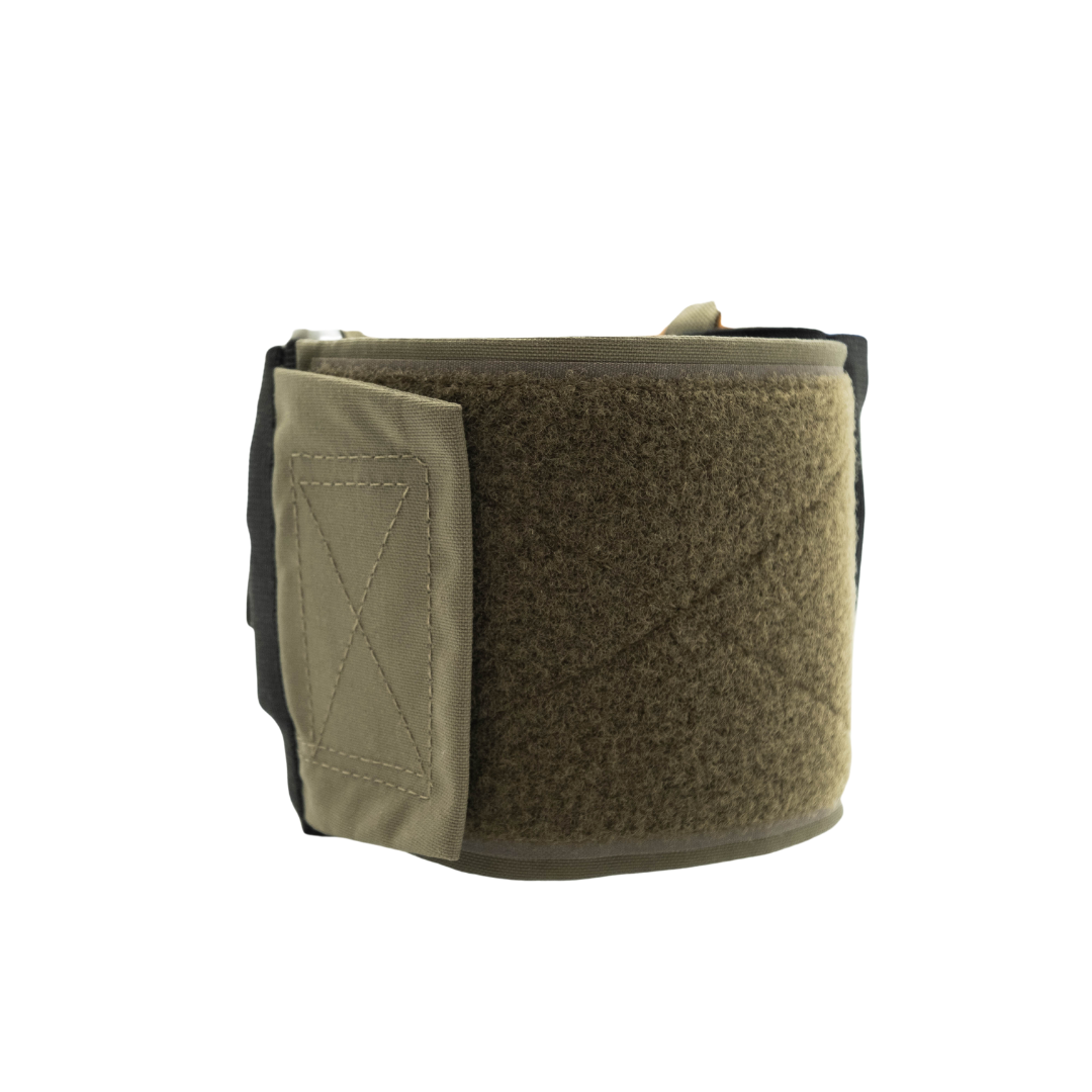 Refuge Medical Ankle First Aid Kit - Ranger Green, hook & loop closure