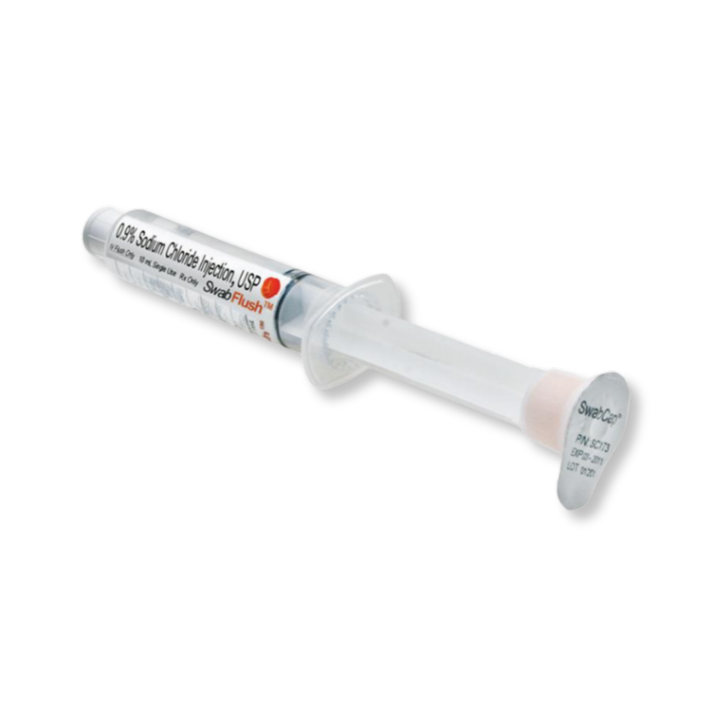 SALINE FLUSH SYRINGE