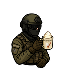 EGGNOG VS CIDER MORALE STICKER