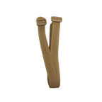 Coyote attachment straps designed for securing a first aid kit in a vehicle headrest.