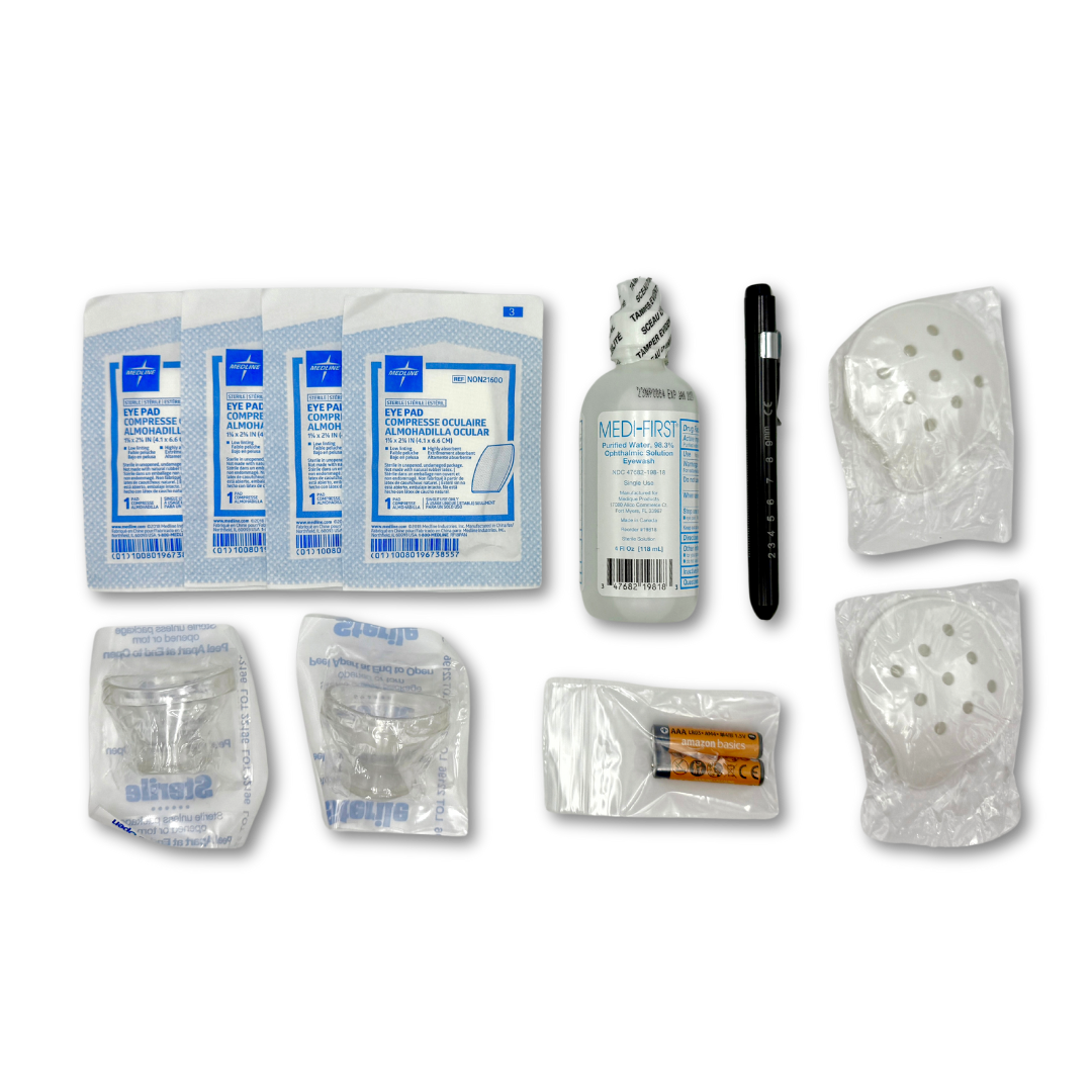 Eye Injury Set components included