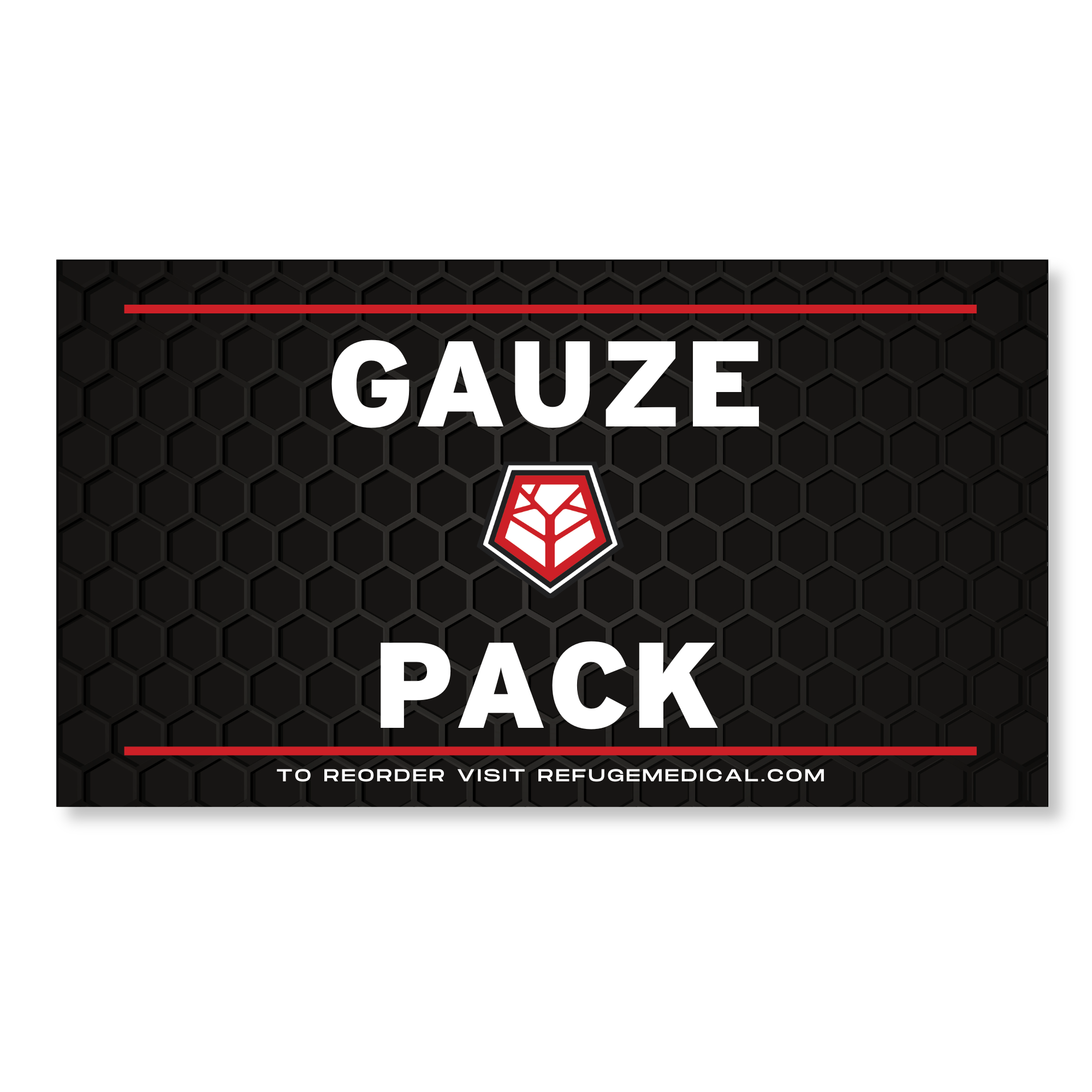 Refuge Medical Gauze Pack Refill
