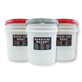 Refuge Medical two Wound Care Buckets and one Surgical Bucket bundle - front