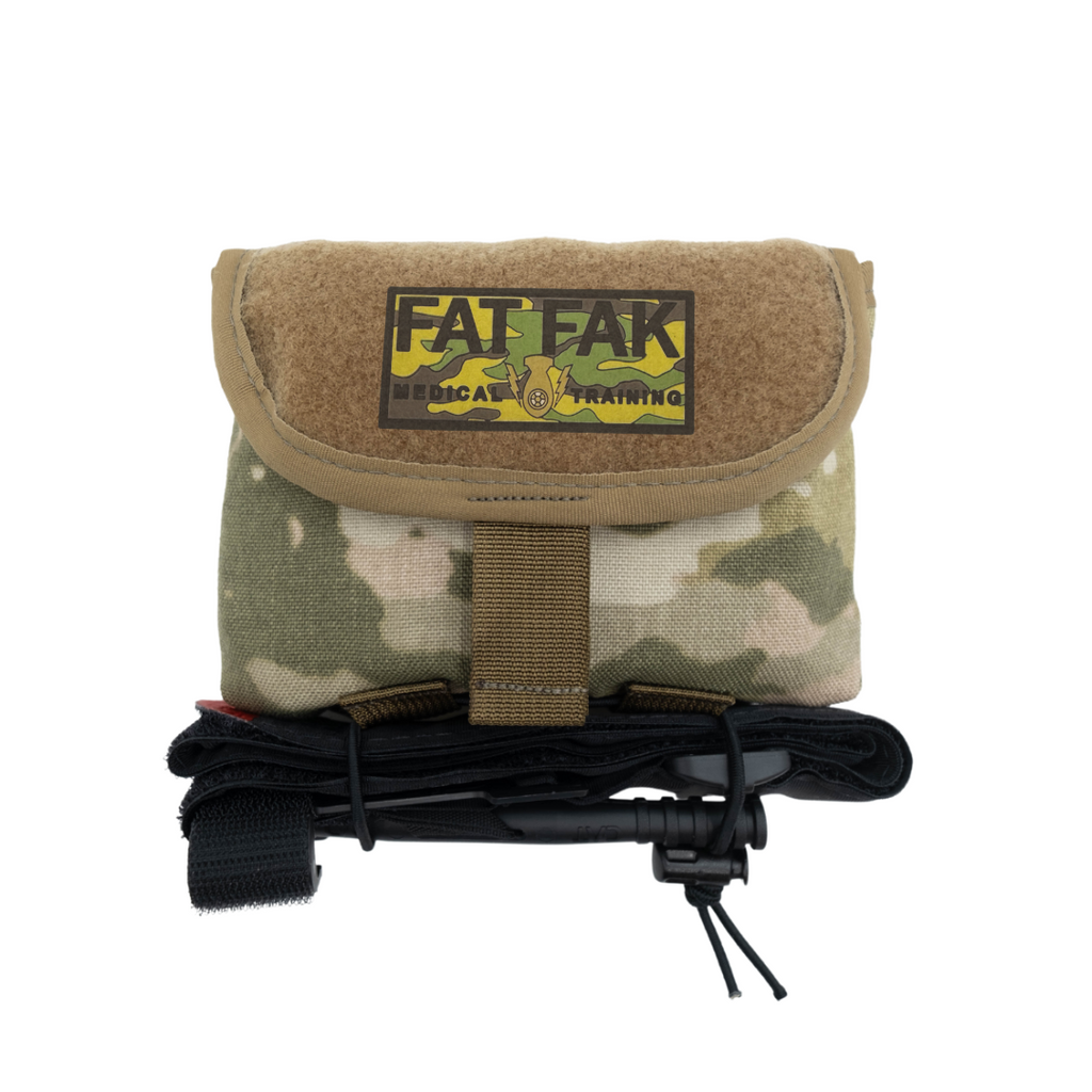 Refuge Medical FAT FAK First Aid Kit - Multicam (front)