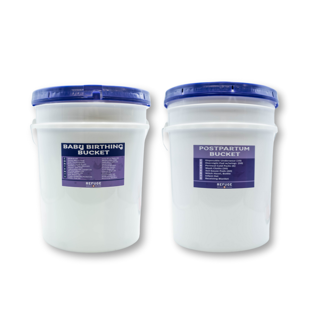 BIRTH + POSTPARTUM BUCKET BUNDLE - Default Title Refuge Medical