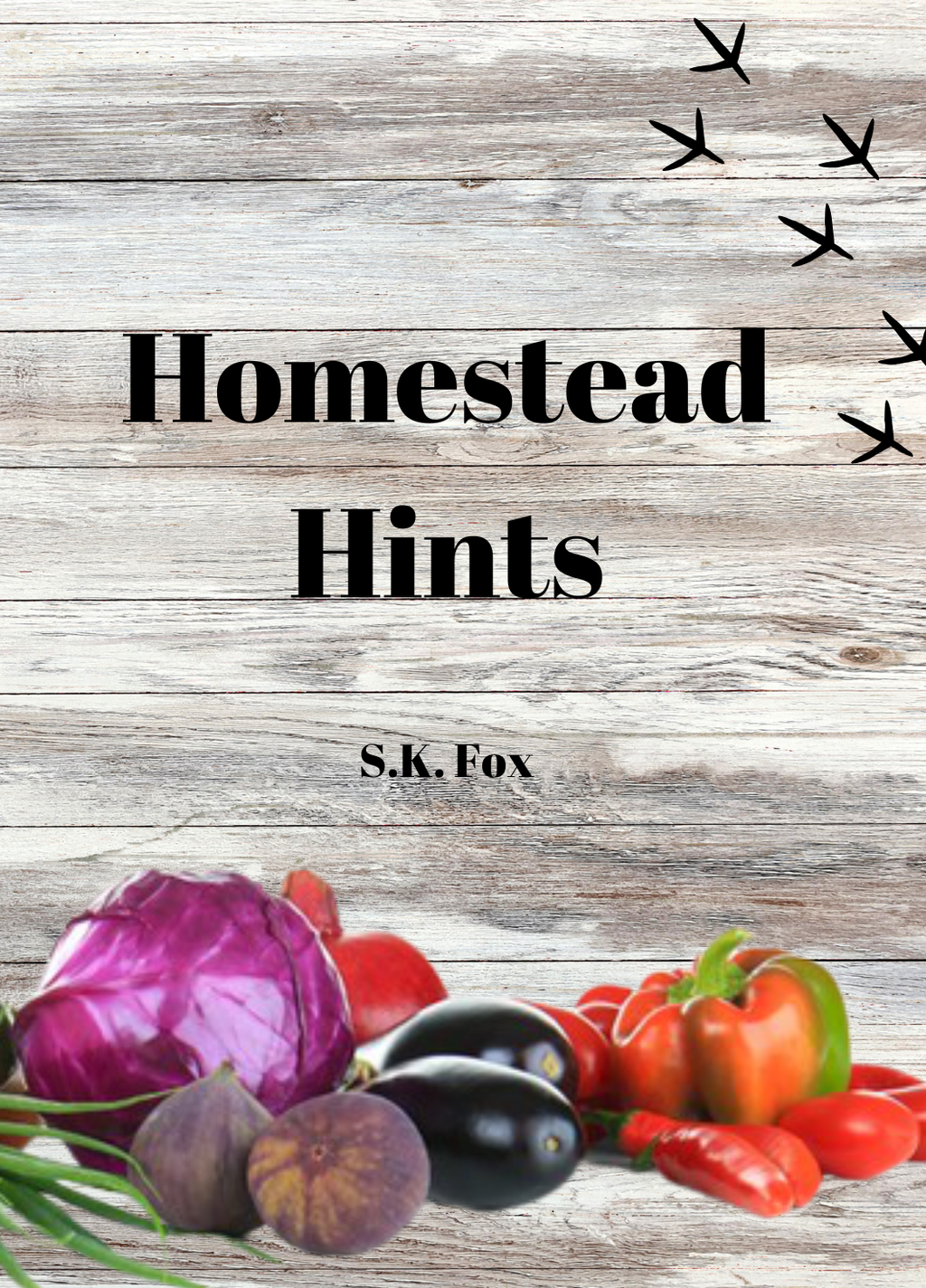 The cover of the book 'Homestead Hints' by S.K. Fox