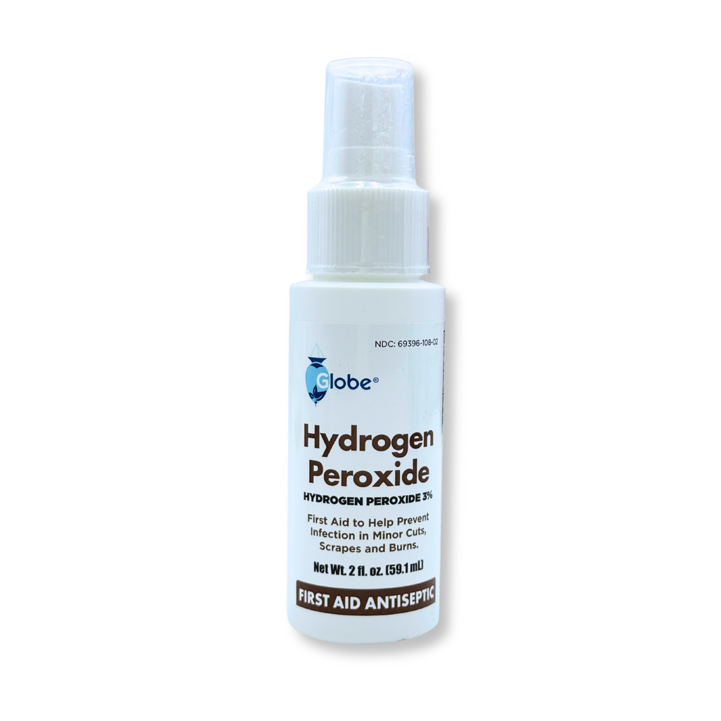 Globe Hydrogen Peroxide Bottle - 2fl oz