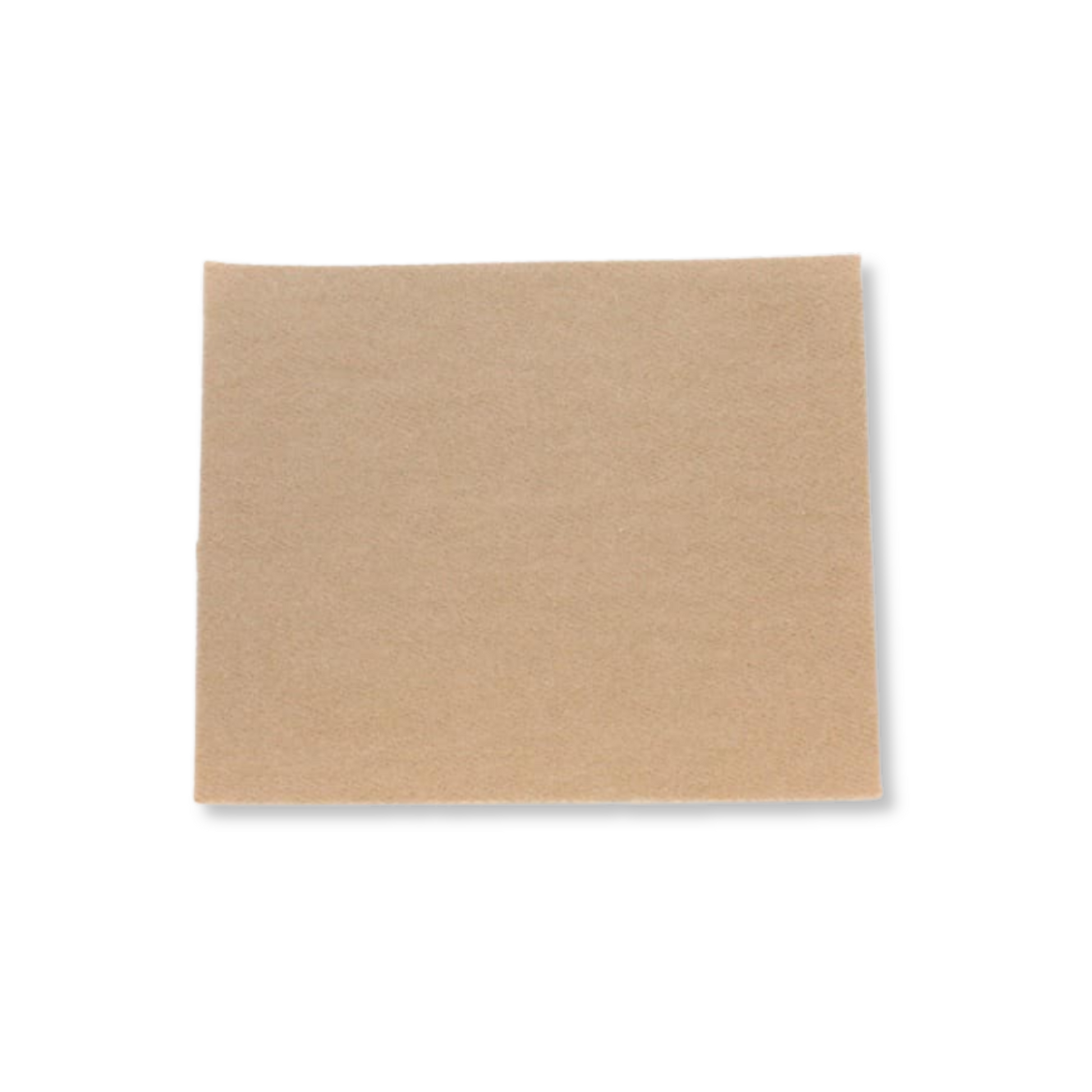 Rectangular piece of Moleskin on a white background