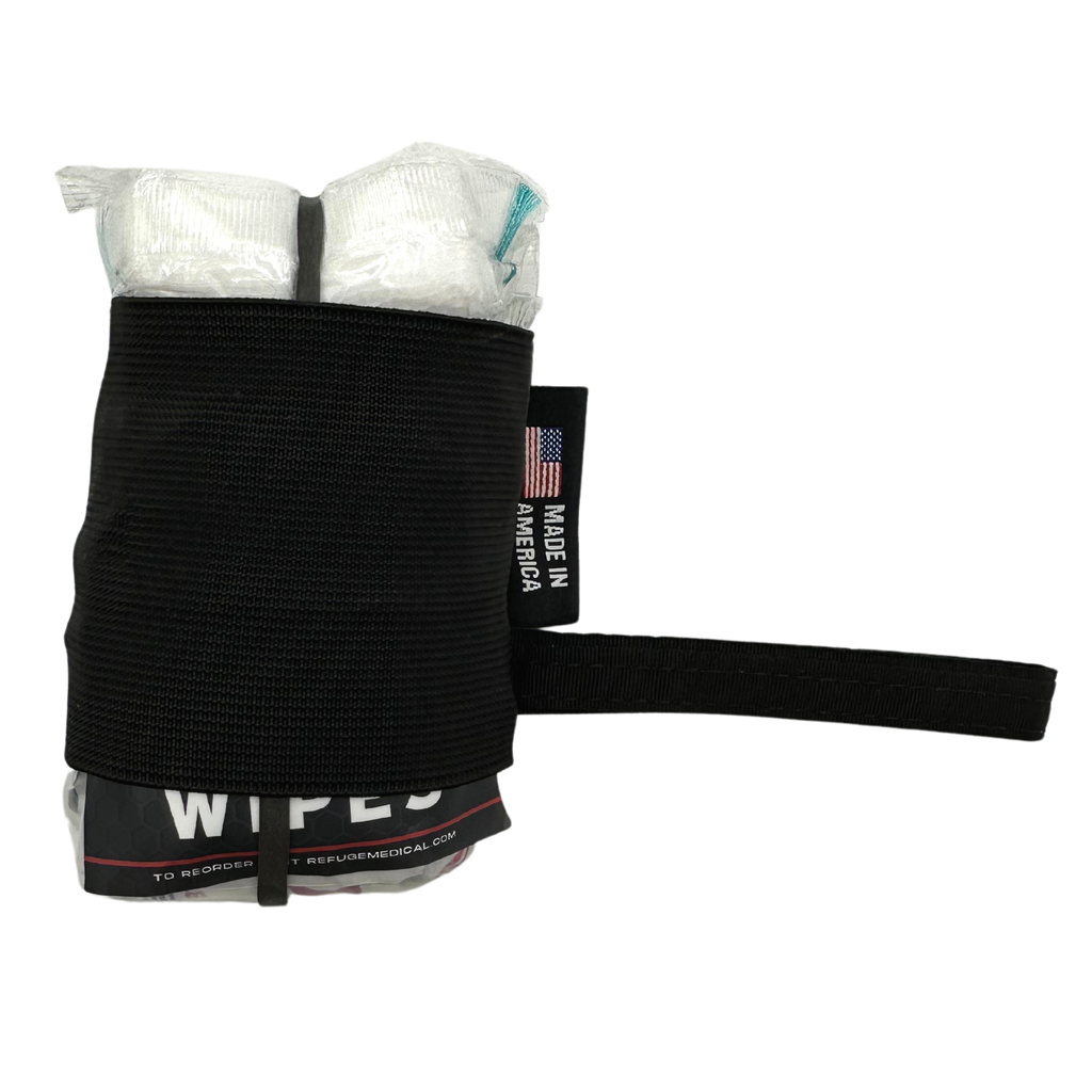 Refuge Medical Boogie First Aid Kit - black (back)