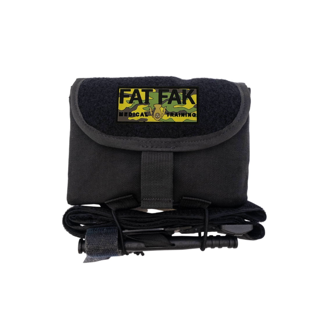 Refuge Medical FAT FAK First Aid Kit - black (front)