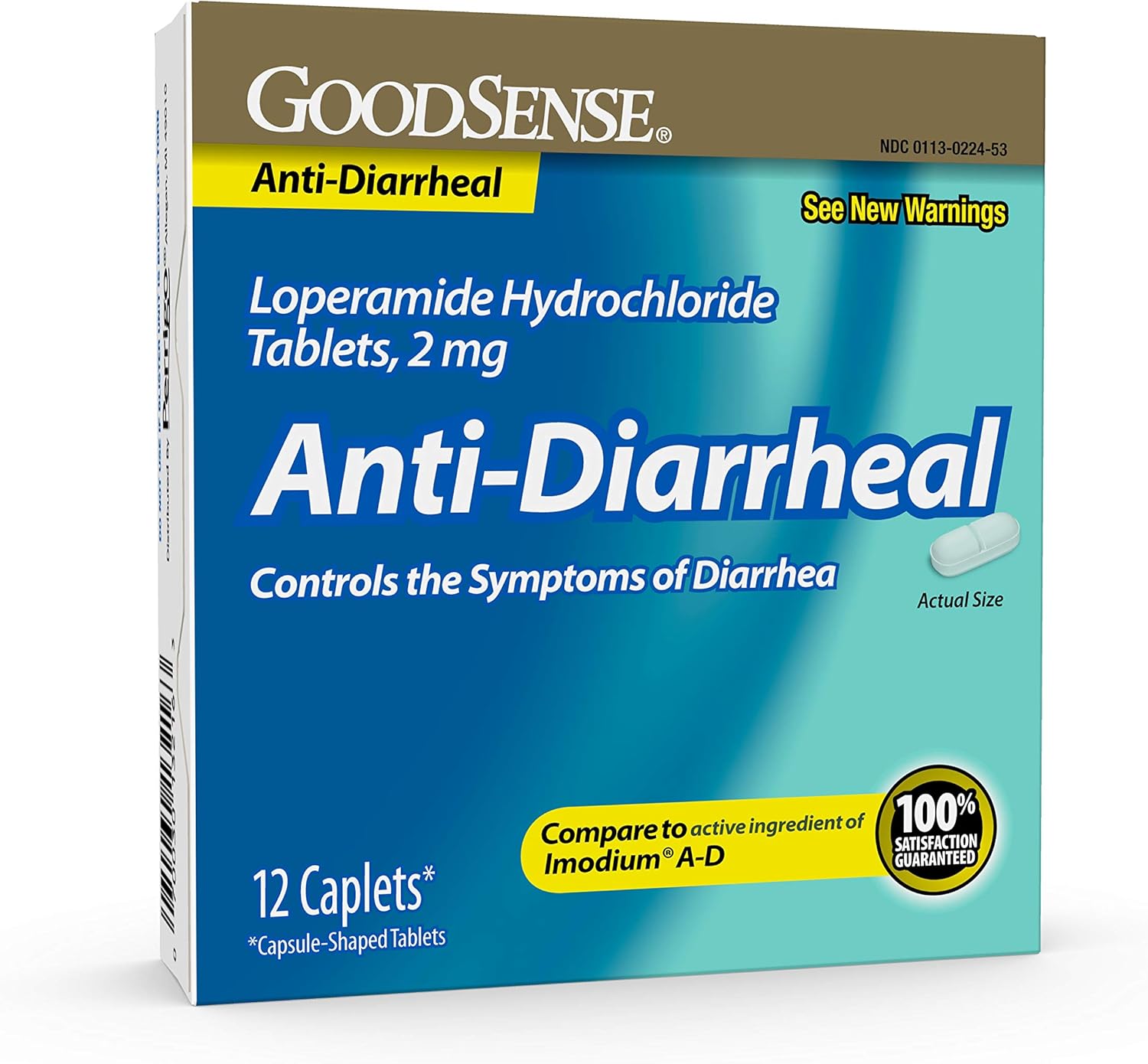 Loperamide HCl Tablets, 2 mg