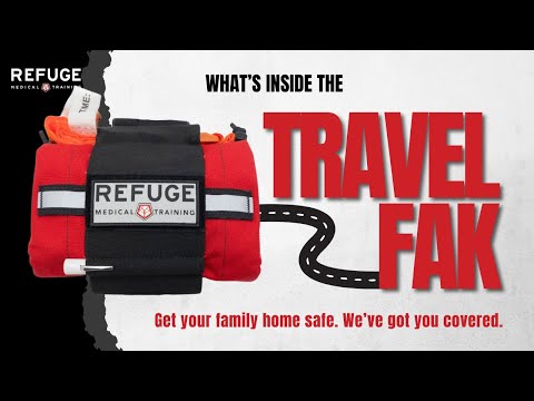 YouTube video - The #1 Vehicle First Aid Kit | The Travel FAK 
