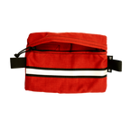 BOO-BOO BAG ONLY - Red (back, zipper open) (no components included)
