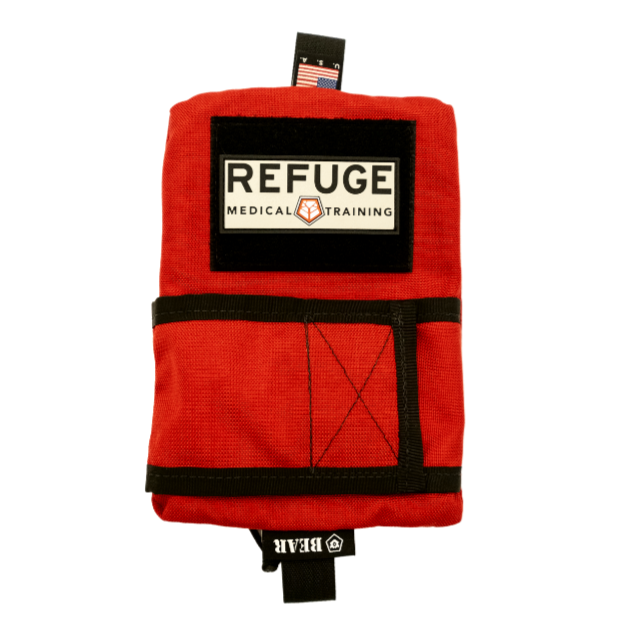 BOO-BOO BAG ONLY - Red (no components included)