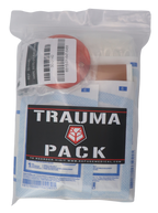 Refuge Medical Trauma Pack Refill components in poly bag